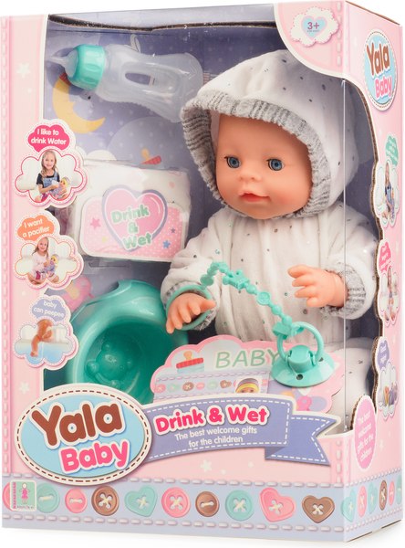 Пупс с аксессуарами Yale YL2440A-O