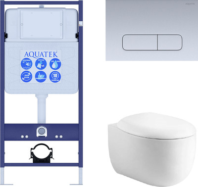 

Унитаз подвесной с инсталляцией, Альтаир INS-0000012+KKI-0000002+KDI-0000014+AQ1980-00