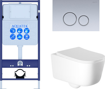 

Унитаз подвесной с инсталляцией, Лугано INS-0000012+KKI-0000002+KDI-0000019+AQ2002-00