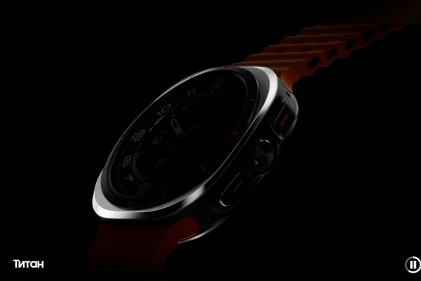 Умные часы Samsung Galaxy Watch Ultra 47mm LTE / SM-L705FDAACAU (темно-серый)