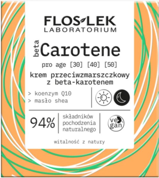 Крем для лица Floslek Beta Carotene увлажняющий ночной (50мл)