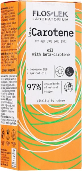 Масло для лица Floslek Beta Carotene (30мл)