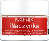 Маска для лица кремовая Floslek Stop Naczynka регенерирующая с геспередином (50мл) - 