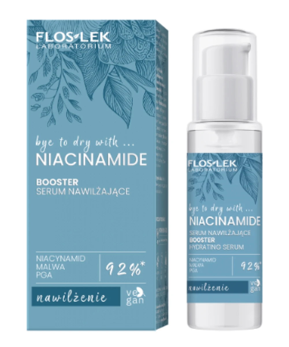 Сыворотка для лица Floslek Niacinamide Booster Hydrating Увлажняющая