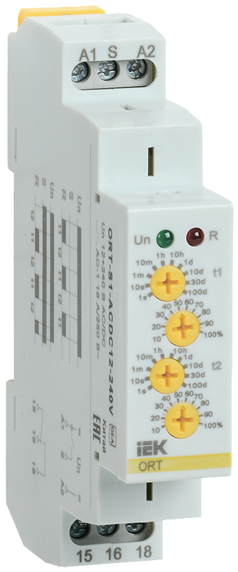 Реле времени IEK ORT-S1-ACDC12-240V