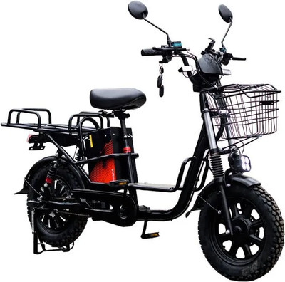 Электровелосипед AVM E-Alfa Travel (черный) - 