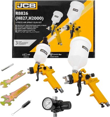 Набор пневмоинструмента JCB R8826-H827-H2000 (58324) - 
