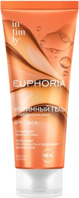 Лубрикант-гель Intimly Euphoria Ваниль и банан с афродизиаками (75мл) -