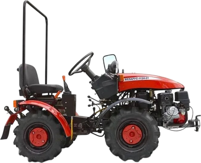 Минитрактор бензиновый МТЗ Беларус 112Н-01 112Н-0000010-01 (Lifan 190FD) - 