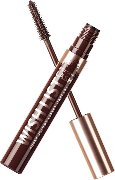 Тушь для ресниц Relouis Lash Wish List с эффектом суперобьема (коричневый)