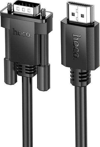 Кабель Hoco US12 HDMI to VGA (2м, черный)