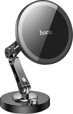 Держатель для смартфонов Hoco H50 магнитный с кольцом (металлик) - 
