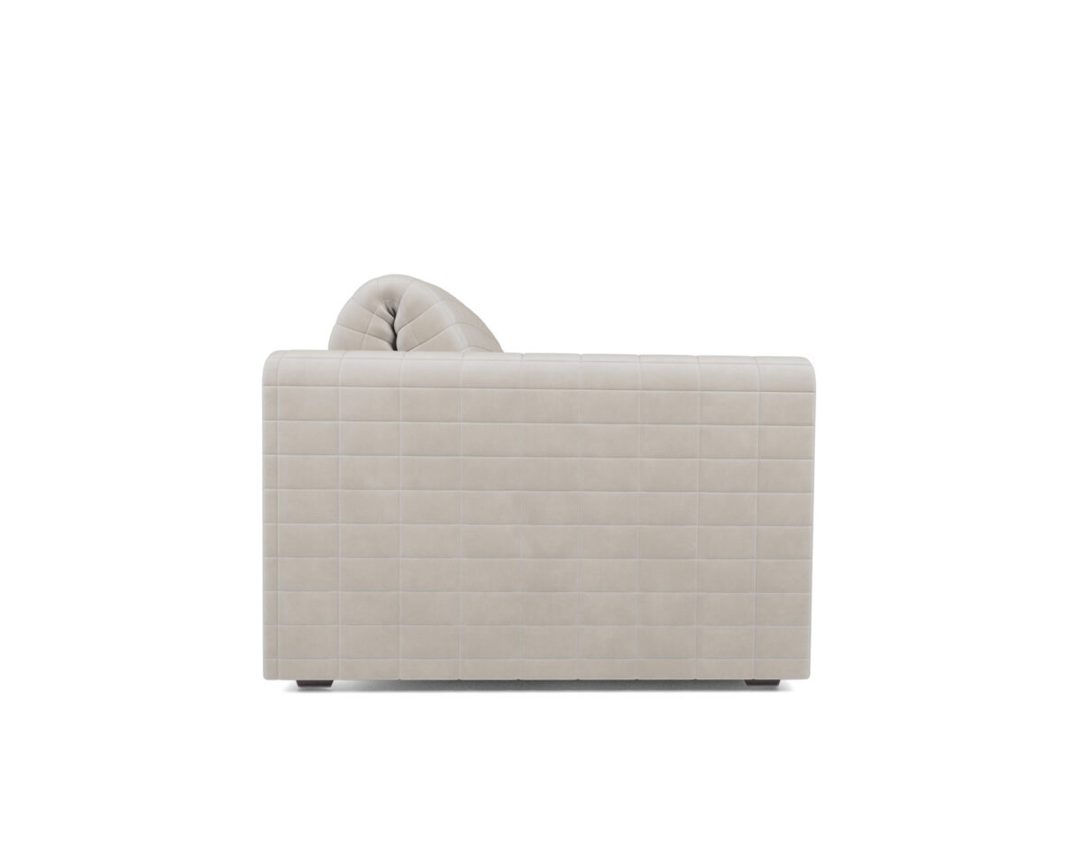 Диван Mebel-Ars Аккордеон Барон №5 ППУ 120x200 (бархат бежевый Star Velvet 6 Light Beige) — фото 3