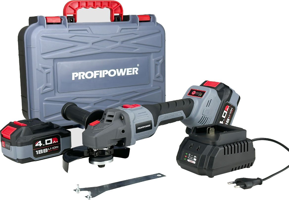 Угловая шлифовальная машина Profipower MKDGA-18V / E0080