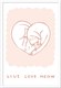 Постер Citydecor Live, Love, Meow 1 (40x60) - 