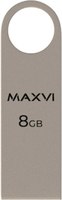 Usb flash накопитель Maxvi MK 8GB 2.0 (металлик/серебристый) - 