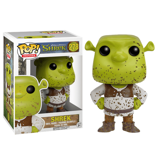 Фигурка коллекционная Funko POP! Pop! Movies. Shrek. Mud Splatter (Exc) / FU10394