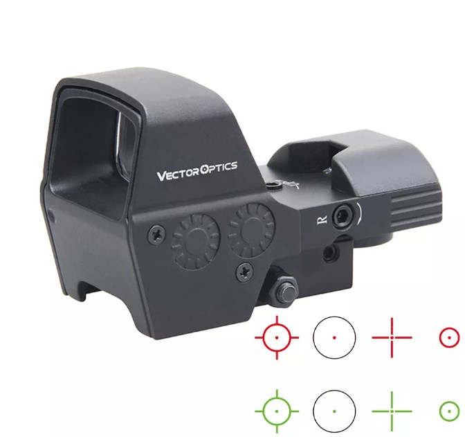 Коллиматорный прицел Vector Optics Omega 1x23x35 Four-Reticle SCRD-48