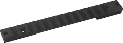 Планка для пневматики Vector Optics Remington 700 Short 20MOA Steel Picatinny Rail SCRA-65 - 