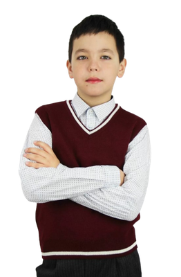 Жилет детский Polesie 2С5195-Д43 (р.164-96, светло-бордовый) -