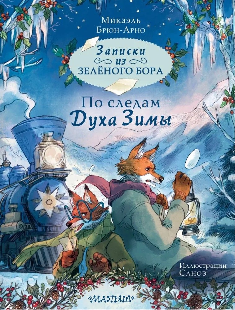 Художественная книга АСТ Записки из Зеленого Бора. По следам Духа Зимы твердая обложка (Брюн-Арно Микаэль) — фото 1