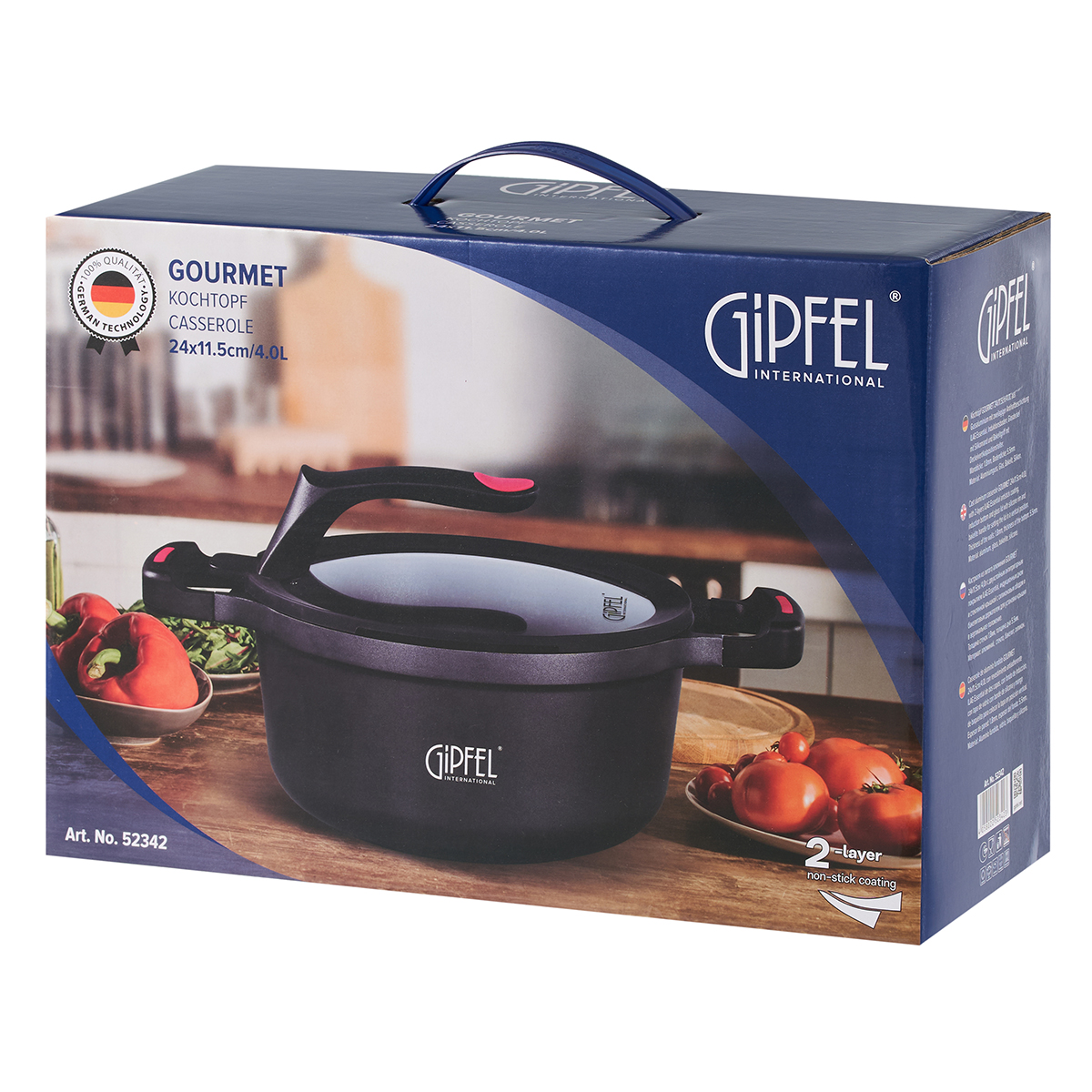 Кастрюля Gipfel Gourmet 52342