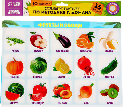 

Развивающий игровой набор, Фрукты и овощи / 9472508