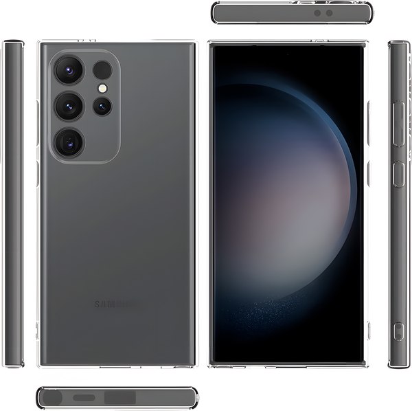 Чехол-накладка Case Better One для Samsung Galaxy S24 Ultra (прозрачный)