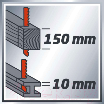 Сабельная пила Einhell TH-AP 650 E (4326141)