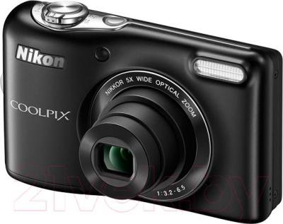 Компактный фотоаппарат Nikon Coolpix L30 (Black) - общий вид
