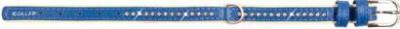 Ошейник Collar Brilliance 38722 (XS, синий, со стразами) - общий вид