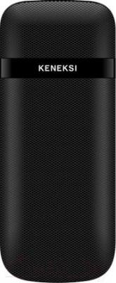 Мобильный телефон Keneksi E2 (черный) - вид сзади