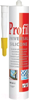 Герметик силиконовый Soudal Универсальный Profil (270мл, белый)