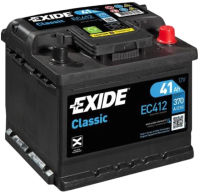 Автомобильный аккумулятор Exide Classic EC412 (41 А/ч) - 