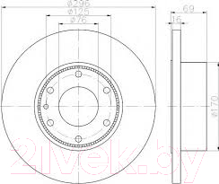 

Тормозной диск Bosch, 0986479638