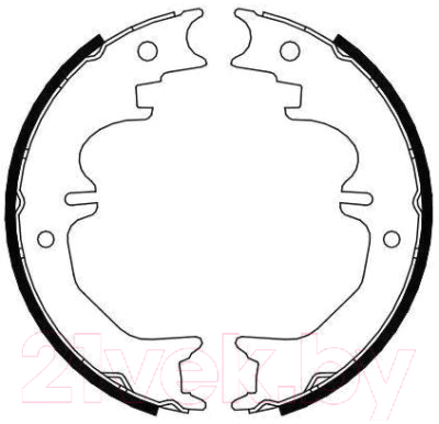 

Тормозные колодки Bosch, 0986487727