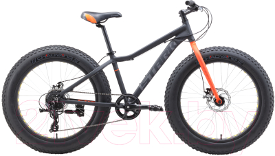 Велосипед STARK Rocket Fat 24.2 D 2019 (серый/оранжевый)