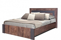 Двуспальная кровать MySTAR Вирджиния 100.1804 (таксус/графит) - 