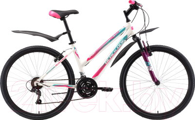Велосипед Black One Alta 26 2018 (14.5, белый/розовый/голубой)