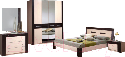 Комплект мебели для спальни ФорестДекоГрупп Конкорд-4