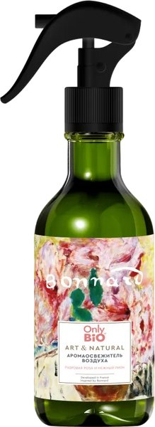 Освежитель воздуха Only Bio Art & Natural Пудровая роза и нежный пион (320мл)