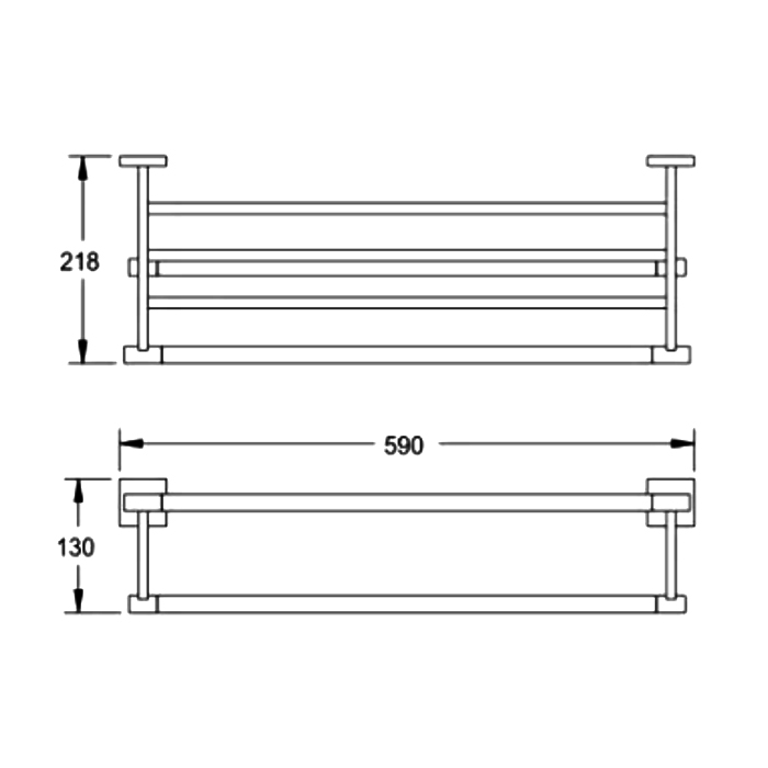 Держатель для полотенца Rose RG3008H