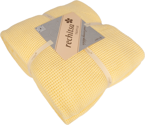 Плед Rechitsa textile Бисер 160х200 / 3о429.088ж1 (светло-желтый)