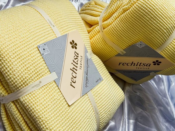 Плед Rechitsa textile Бисер 160х200 / 3о429.088ж1 (светло-желтый)
