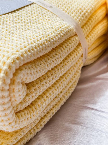Плед Rechitsa textile Бисер 160х200 / 3о429.088ж1 (светло-желтый)