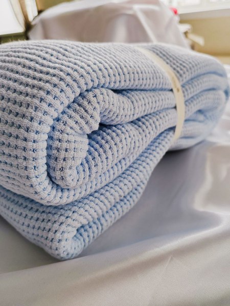 Плед Rechitsa textile Бисер 160х200 / 3о429.088ж1 (голубой)