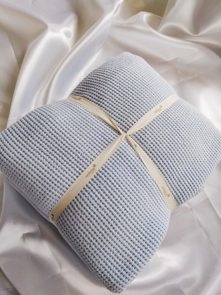 Плед Rechitsa textile Бисер 160х200 / 3о429.088ж1 (голубой)