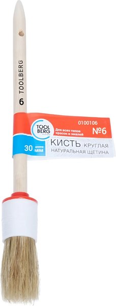 Кисть малярная Toolberg №6