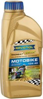 Моторное масло Ravenol Racing 4-T Motobike 10W40 USVO / 1171106-001 (1л) - 