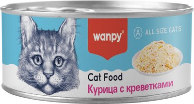 

Влажный корм для кошек, Cat Курица с креветками